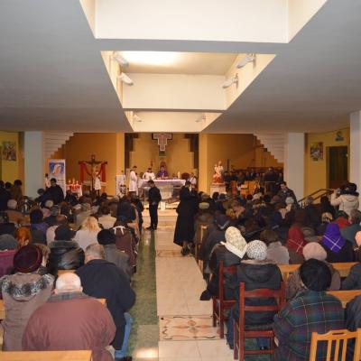 27 martie: Oneşti: Noapte de priveghere la sanctuarul "Fericitul Ieremia"
