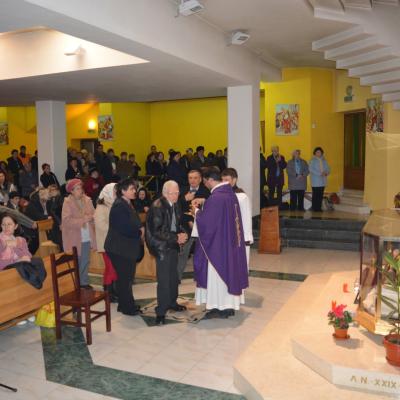 27 martie: Oneşti: Noapte de priveghere la sanctuarul "Fericitul Ieremia"