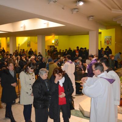 27 martie: Oneşti: Noapte de priveghere la sanctuarul "Fericitul Ieremia"