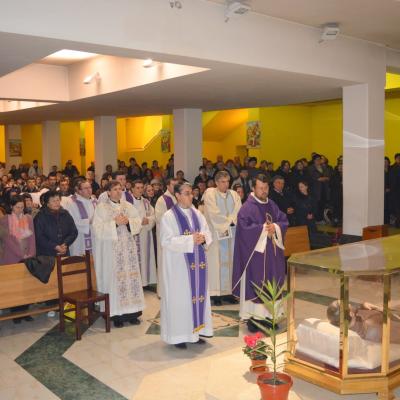 27 martie: Oneşti: Noapte de priveghere la sanctuarul "Fericitul Ieremia"