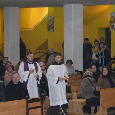 27 martie: Oneşti: Noapte de priveghere la sanctuarul "Fericitul Ieremia"