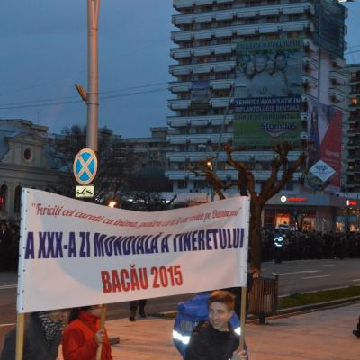 29 martie: Bacău "Sfântul Nicolae": Celebrarea Zilei Mondiale a Tineretului