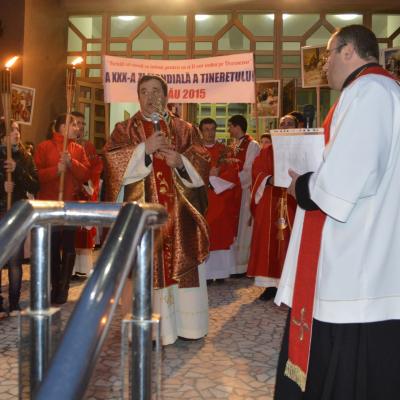 29 martie: Bacău "Sfântul Nicolae": Celebrarea Zilei Mondiale a Tineretului