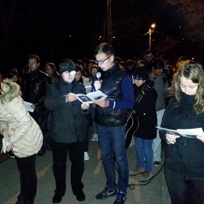 31 martie: Iaşi: Calea Crucii pe Golgota... Cetăţuii. Foto: Emilian Lupu