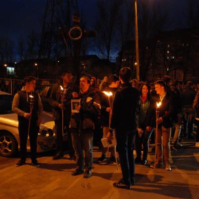 31 martie: Iaşi: Calea Crucii pe Golgota... Cetăţuii. Foto: Emilian Lupu