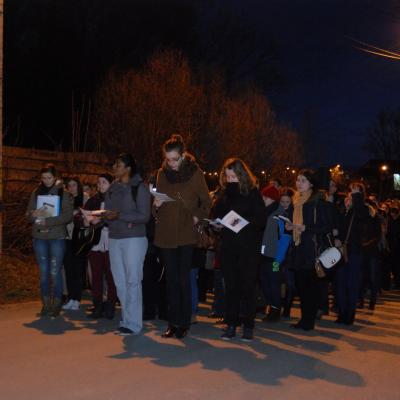 31 martie: Iaşi: Calea Crucii pe Golgota... Cetăţuii. Foto: Emilian Lupu