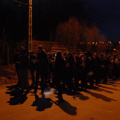 31 martie: Iaşi: Calea Crucii pe Golgota... Cetăţuii. Foto: Emilian Lupu
