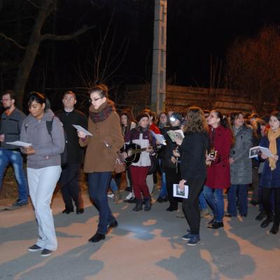 31 martie: Iaşi: Calea Crucii pe Golgota... Cetăţuii. Foto: Emilian Lupu