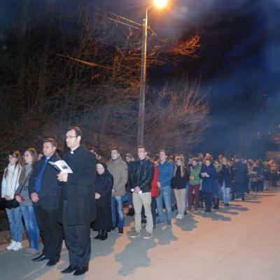 31 martie: Iaşi: Calea Crucii pe Golgota... Cetăţuii. Foto: Emilian Lupu