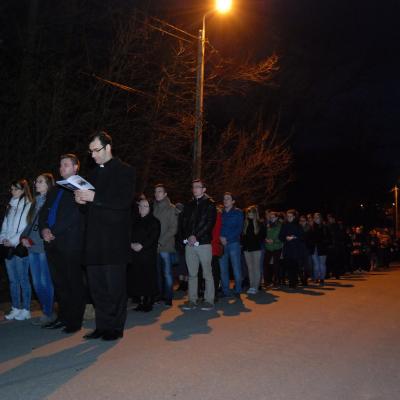 31 martie: Iaşi: Calea Crucii pe Golgota... Cetăţuii. Foto: Emilian Lupu