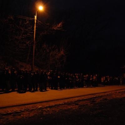 31 martie: Iaşi: Calea Crucii pe Golgota... Cetăţuii. Foto: Emilian Lupu