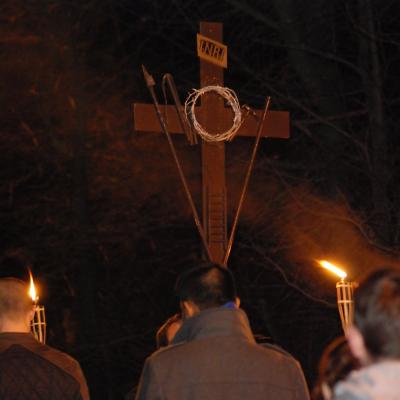 31 martie: Iaşi: Calea Crucii pe Golgota... Cetăţuii. Foto: Emilian Lupu