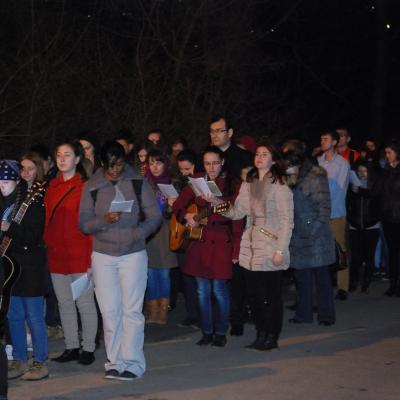 31 martie: Iaşi: Calea Crucii pe Golgota... Cetăţuii. Foto: Emilian Lupu