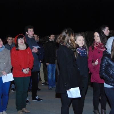 31 martie: Iaşi: Calea Crucii pe Golgota... Cetăţuii. Foto: Emilian Lupu