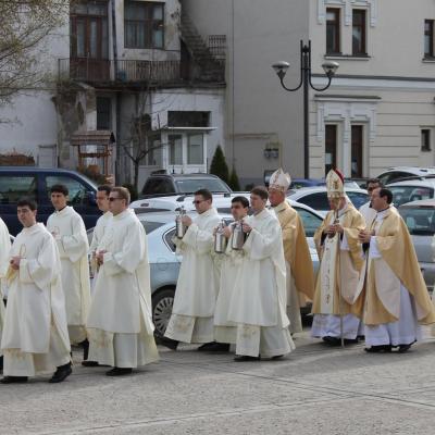 2 aprilie: Iaşi: Liturghia crismei. Foto: Ionuţ-Gabriel Giurgică