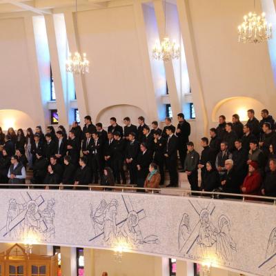 2 aprilie: Iaşi: Liturghia crismei. Foto: Ionuţ-Gabriel Giurgică
