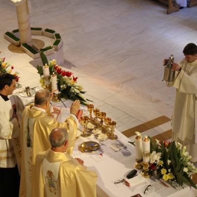 2 aprilie: Iaşi: Liturghia crismei. Foto: Ionuţ-Gabriel Giurgică