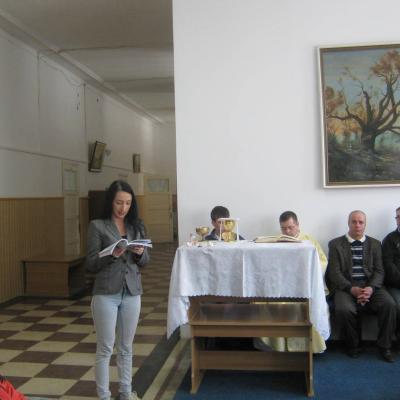 13 aprilie: Iaşi: Lumina Învierii la bolnavii de la spitalul Pădureni-Grajduri