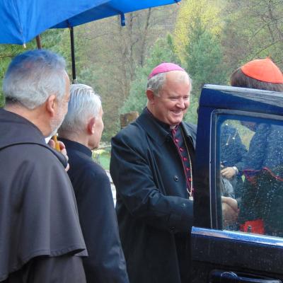 18 aprilie: Luncani: Întâlnirea cardinalului Braz de Aviz cu superiorii majori şi superioarele majore