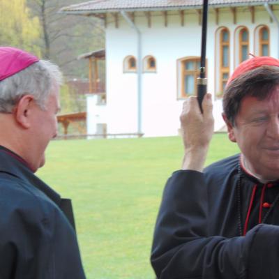 18 aprilie: Luncani: Întâlnirea cardinalului Braz de Aviz cu superiorii majori şi superioarele majore