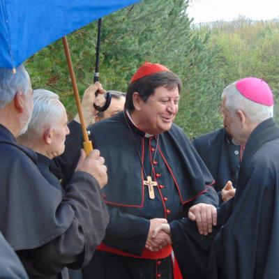 18 aprilie: Luncani: Întâlnirea cardinalului Braz de Aviz cu superiorii majori şi superioarele majore