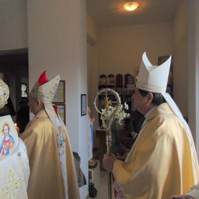 18 aprilie: Luncani: Întâlnirea cardinalului Braz de Aviz cu superiorii majori şi superioarele majore