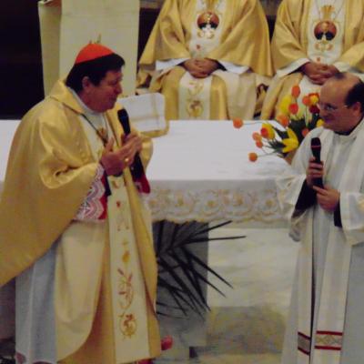 18 aprilie: Luncani: Întâlnirea cardinalului Braz de Aviz cu superiorii majori şi superioarele majore
