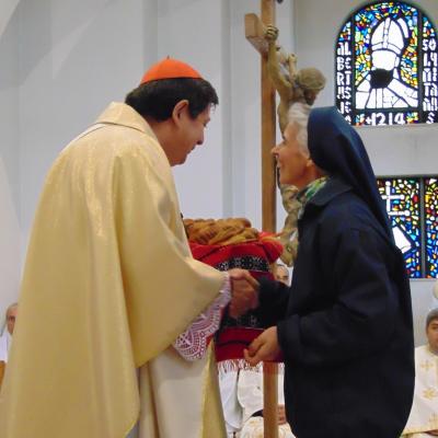 18 aprilie: Luncani: Întâlnirea cardinalului Braz de Aviz cu superiorii majori şi superioarele majore