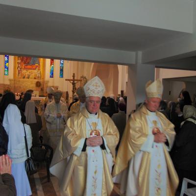18 aprilie: Luncani: Întâlnirea cardinalului Braz de Aviz cu superiorii majori şi superioarele majore