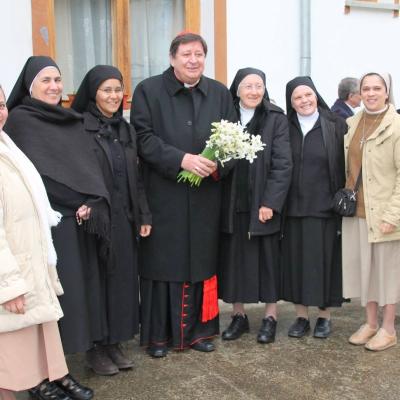 18 aprilie: Luncani: Întâlnirea cardinalului Braz de Aviz cu superiorii majori şi superioarele majore