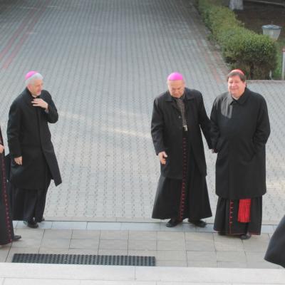 19 aprilie: Iaşi: Vizita cardinalului João Braz de Aviz la Institutul Teologic Romano-Catolic "Sfântul Iosif"