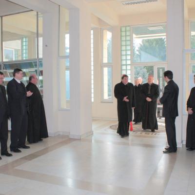 19 aprilie: Iaşi: Vizita cardinalului João Braz de Aviz la Institutul Teologic Romano-Catolic "Sfântul Iosif"