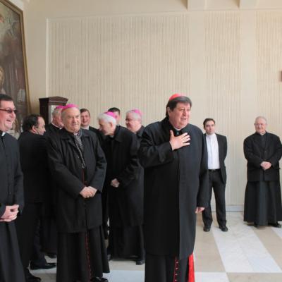 19 aprilie: Iaşi: Vizita cardinalului João Braz de Aviz la Institutul Teologic Romano-Catolic "Sfântul Iosif"