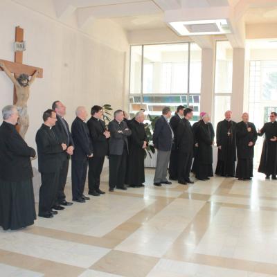19 aprilie: Iaşi: Vizita cardinalului João Braz de Aviz la Institutul Teologic Romano-Catolic "Sfântul Iosif"