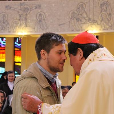 19 aprilie: Iaşi: Liturghie dedicată persoanelor consacrate, prezidată de cardinalul João Braz de Aviz. Foto: Ionuţ-Gabriel Giurgică