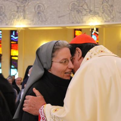 19 aprilie: Iaşi: Liturghie dedicată persoanelor consacrate, prezidată de cardinalul João Braz de Aviz. Foto: Ionuţ-Gabriel Giurgică