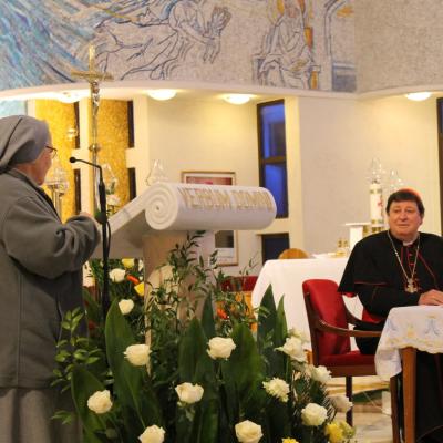 19 aprilie: Iaşi: Liturghie dedicată persoanelor consacrate, prezidată de cardinalul João Braz de Aviz. Foto: Ionuţ-Gabriel Giurgică