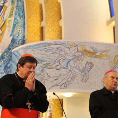 19 aprilie: Iaşi: Liturghie dedicată persoanelor consacrate, prezidată de cardinalul João Braz de Aviz. Foto: Ionuţ-Gabriel Giurgică