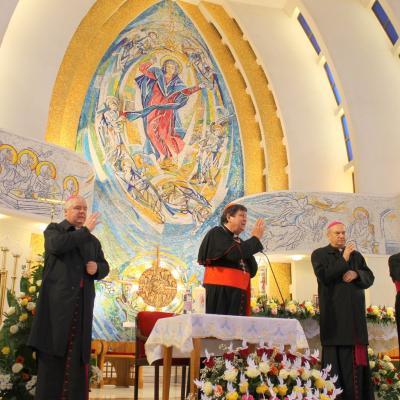 19 aprilie: Iaşi: Liturghie dedicată persoanelor consacrate, prezidată de cardinalul João Braz de Aviz. Foto: Ionuţ-Gabriel Giurgică