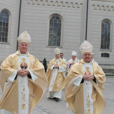 19 aprilie: Iaşi: Liturghie dedicată persoanelor consacrate, prezidată de cardinalul João Braz de Aviz. Foto: Ionuţ-Gabriel Giurgică