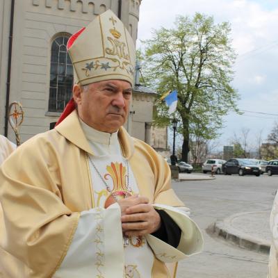 19 aprilie: Iaşi: Liturghie dedicată persoanelor consacrate, prezidată de cardinalul João Braz de Aviz. Foto: Ionuţ-Gabriel Giurgică