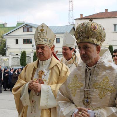 19 aprilie: Iaşi: Liturghie dedicată persoanelor consacrate, prezidată de cardinalul João Braz de Aviz. Foto: Ionuţ-Gabriel Giurgică