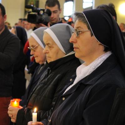 19 aprilie: Iaşi: Liturghie dedicată persoanelor consacrate, prezidată de cardinalul João Braz de Aviz. Foto: Ionuţ-Gabriel Giurgică