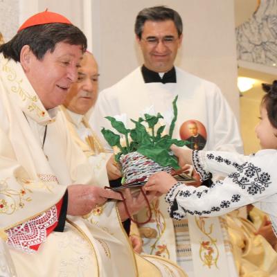 19 aprilie: Iaşi: Liturghie dedicată persoanelor consacrate, prezidată de cardinalul João Braz de Aviz. Foto: Ionuţ-Gabriel Giurgică