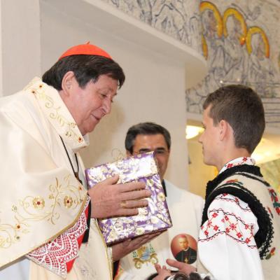 19 aprilie: Iaşi: Liturghie dedicată persoanelor consacrate, prezidată de cardinalul João Braz de Aviz. Foto: Ionuţ-Gabriel Giurgică