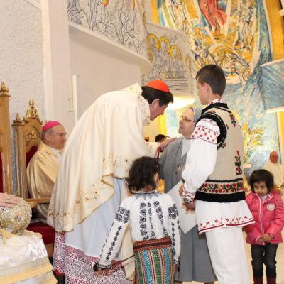 19 aprilie: Iaşi: Liturghie dedicată persoanelor consacrate, prezidată de cardinalul João Braz de Aviz. Foto: Ionuţ-Gabriel Giurgică