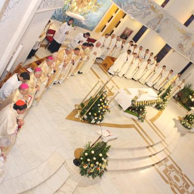 19 aprilie: Iaşi: Liturghie dedicată persoanelor consacrate, prezidată de cardinalul João Braz de Aviz. Foto: Ionuţ-Gabriel Giurgică