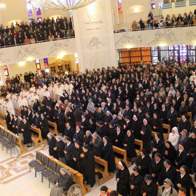 19 aprilie: Iaşi: Liturghie dedicată persoanelor consacrate, prezidată de cardinalul João Braz de Aviz. Foto: Ionuţ-Gabriel Giurgică