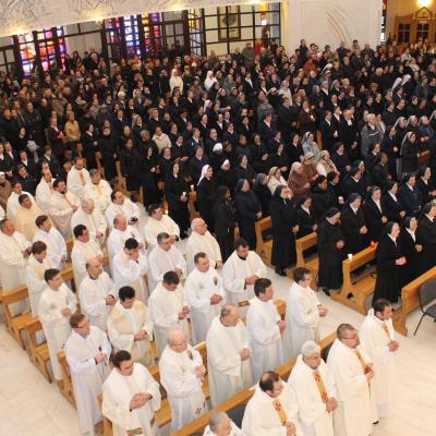 19 aprilie: Iaşi: Liturghie dedicată persoanelor consacrate, prezidată de cardinalul João Braz de Aviz. Foto: Ionuţ-Gabriel Giurgică