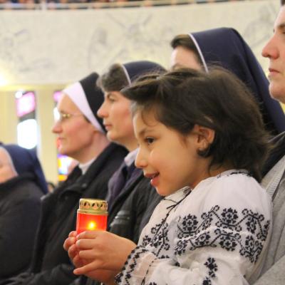 19 aprilie: Iaşi: Liturghie dedicată persoanelor consacrate, prezidată de cardinalul João Braz de Aviz. Foto: Ionuţ-Gabriel Giurgică
